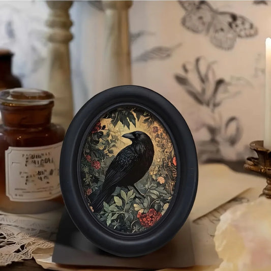 Crow and Floral