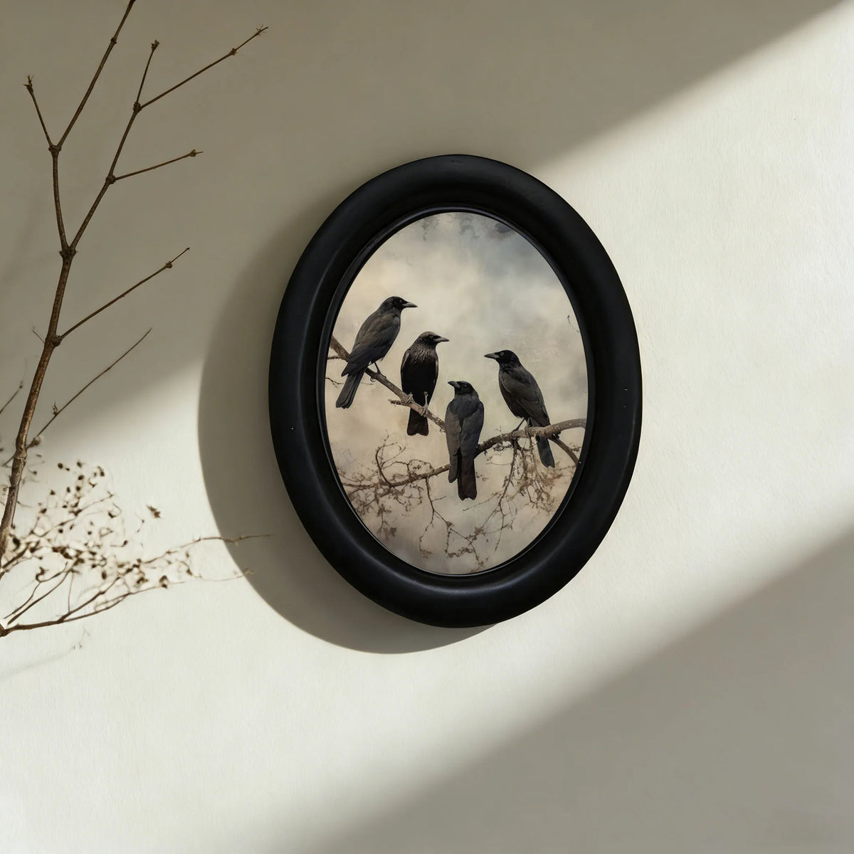 Crows on a Branch