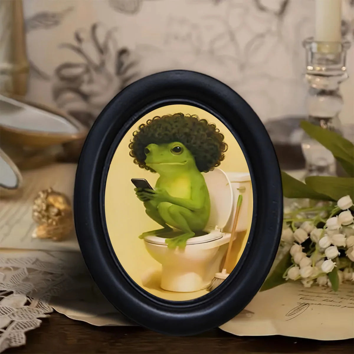 Toilet Frog
