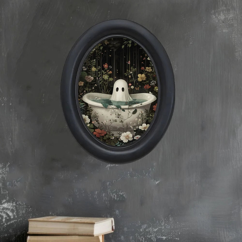 Little Ghost in the Flower Bath