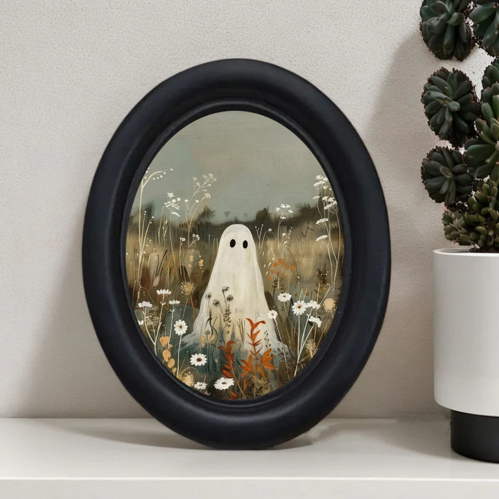 Ghost in a Flower Cluster