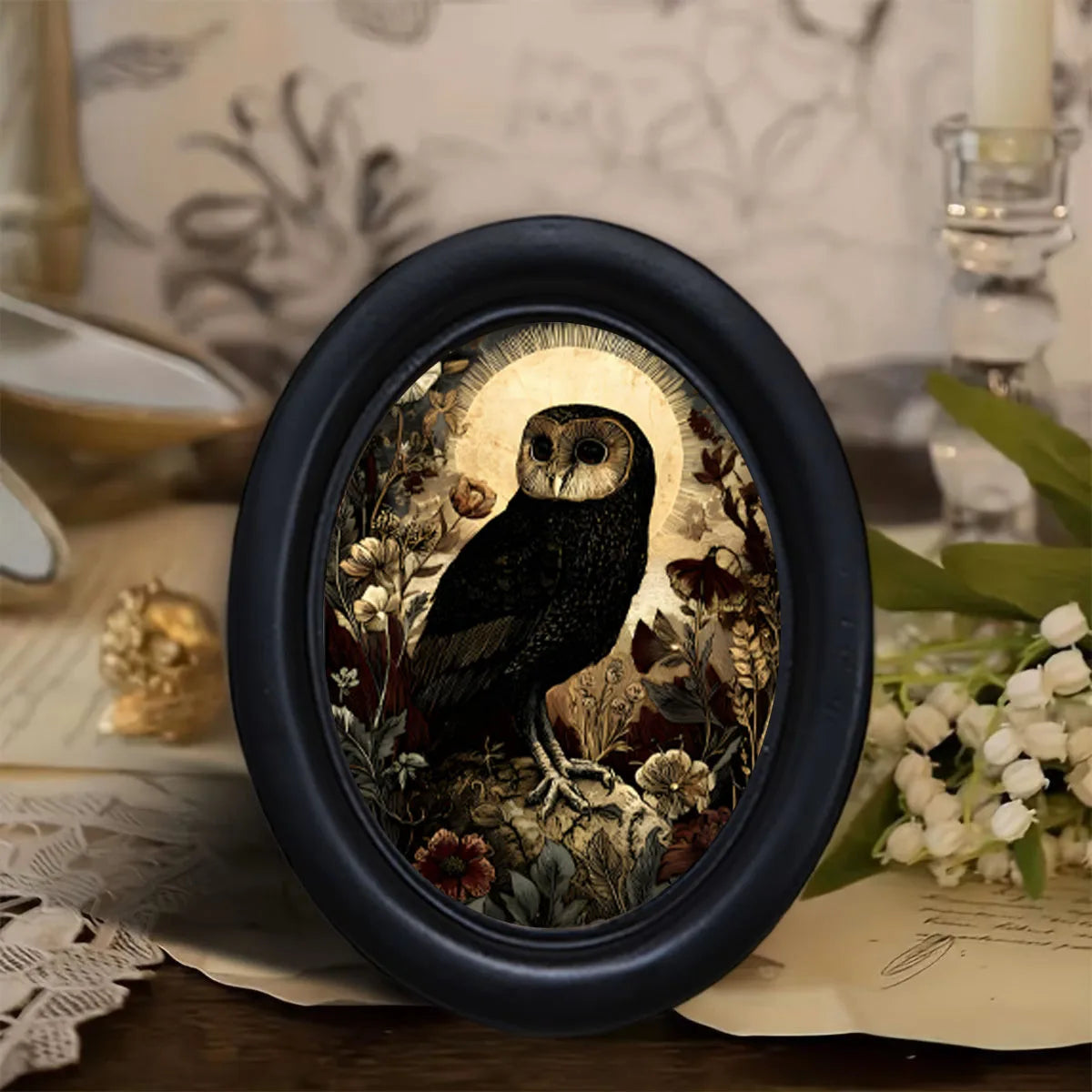 Floral Owl