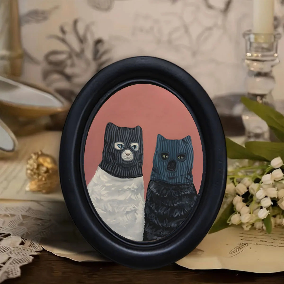 Quirky Robber Cats