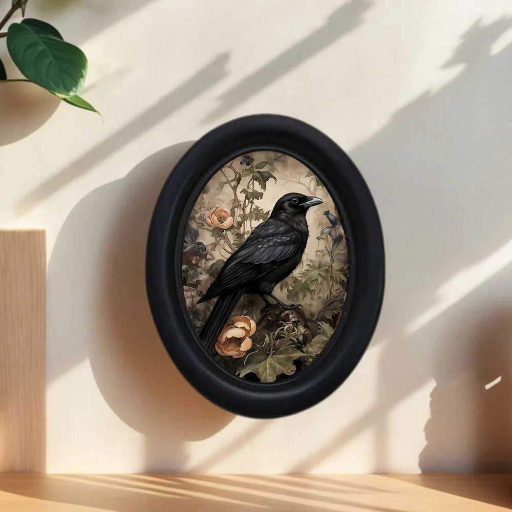 Floral Crow