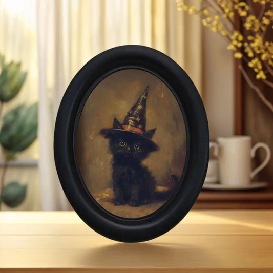 Wizard Hat Black Cat
