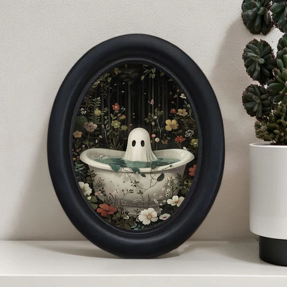 Little Ghost in the Flower Bath