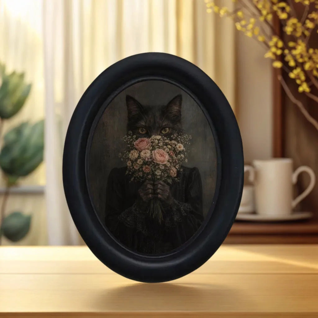 Bouquet Black Cat
