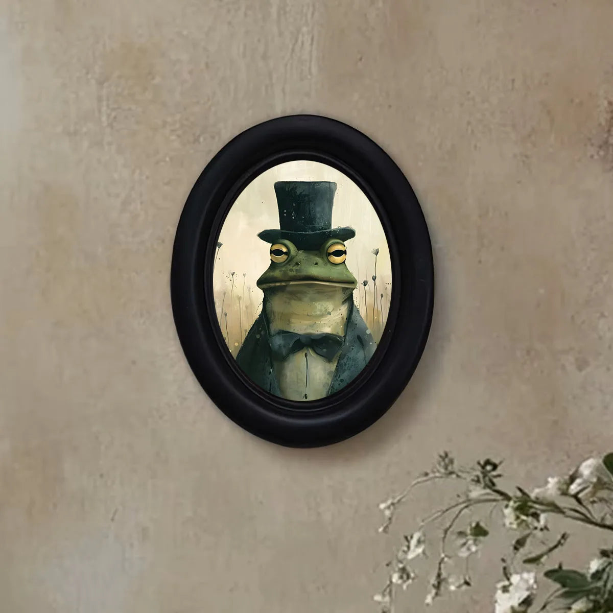 Vintage Gentleman Frog
