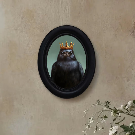 Painting with Crow Elements